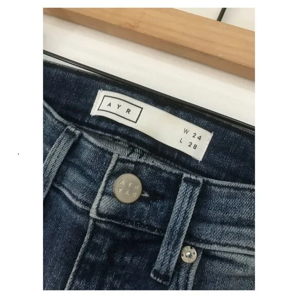 AYR The Riser Jeans - Size 24 - NWOT - Picture 5 of 7